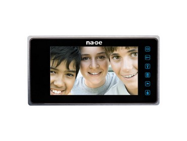Nade NVM-800MCB Siyah 7 Renkli Görüntülü Diafon