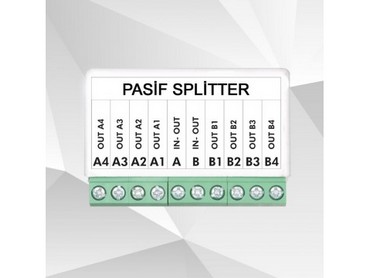 Pasif Splitter 1 Giriş 4 Çıkış